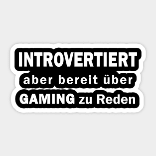 Männer Video Spiele lustiger PC Spruch Computer Sticker